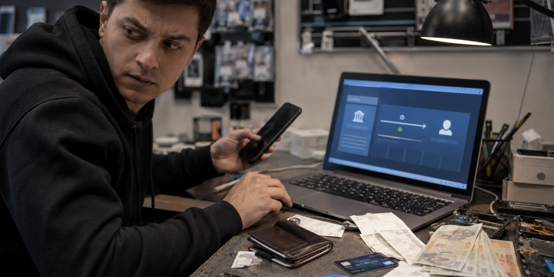 Angajat la un service de telefoane, trimis în judecată după ce ar fi mutat peste 8.600 de lei din contul patronului în propriul cont. Când a fost întrebat despre tranzacții, a spus că nu știe nimic