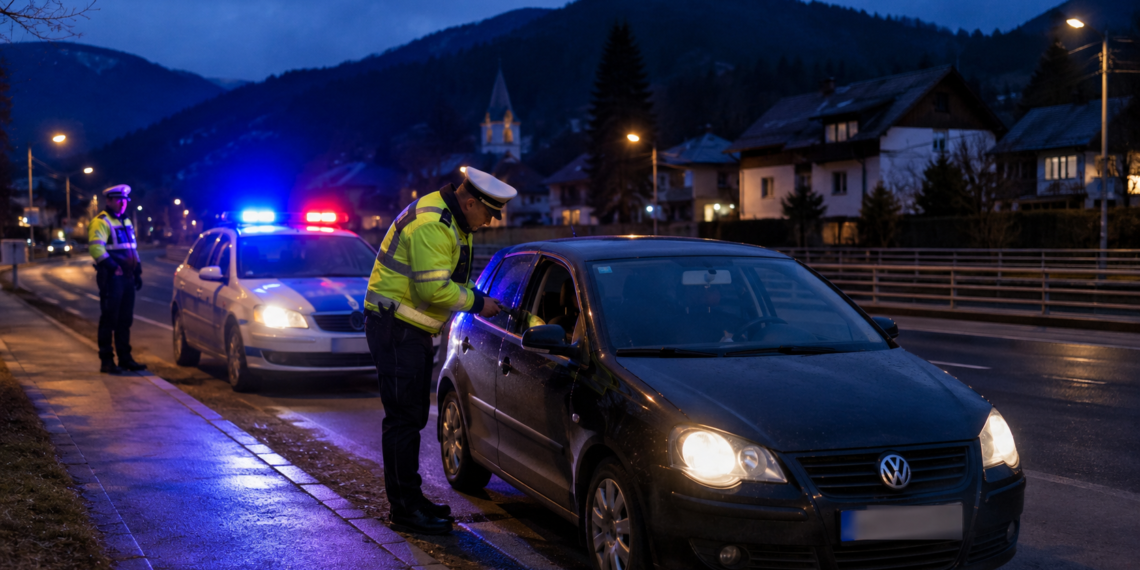 Parcă nu erau suficienți șoferii băuți ”de-ai locului”. Un brașovean a fost prins cu 0,98 mg/l la volan, în Vatra Dornei