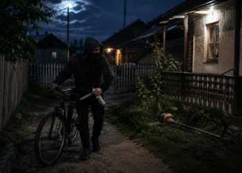 Recidivistul ”Băzănică”, condamnat la 6 ani de închisoare după o serie de furturi în Adâncata. Abia ieșit din pușcărie, intra noaptea în gospodăriile oamenilor și fura ce apuca. O cameră l-a surprins pe ”musafir” înarmat cu un cuțit de mari dimensiuni și un spray