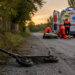 Minor rănit după ce a căzut cu trotineta electrică, la Stroiești. A suferit traumatisme la cap, bazin și coloană