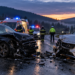 La ora 5, înainte de răsărit, a făcut prăpăd la Vama. Beat la volan, a intrat pe contrasens și apoi a fugit pe jos. Două persoane au ajuns la spital