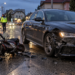 Scuterist fără permis, pe un vehicul neînmatriculat, rănit după ce un șofer nu i-a acordat prioritate