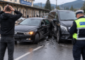 A dat semnal dreapta și a făcut stânga. Accident rutier la Câmpulung Moldovenesc, provocat de un tânăr de 18 ani fără permis