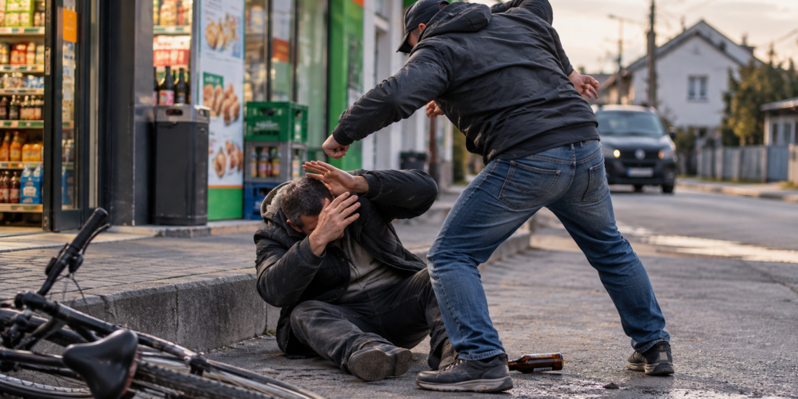 Scandal după băutură la Vicovu de Sus. Un bărbat spune că a fost ajuns din urmă și lovit după ce a plecat spre casă