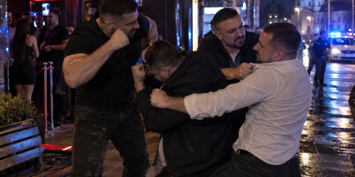 Aerul de oraș le-a încordat mușchii, iar o privire le-a pus capac. Doi bărbați din Mihoveni au luat la bătaie doi suceveni în fața clubului Story, din centrul Sucevei. Agresorii s-au ”răcorit” 24 de ore în arest