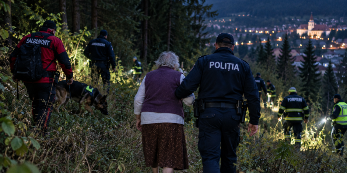 Femeie de 81 de ani, dispărută de acasă la Câmpulung Moldovenesc, găsită într-o lizieră după o amplă operațiune de căutare