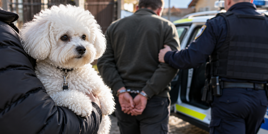 A furat un Bichon, apoi a încercat să-i ducă pe polițiști cu vorba. Le-a spus că a lăsat câinele la gară, dar animalul fusese dat mai departe la Bălcăuți