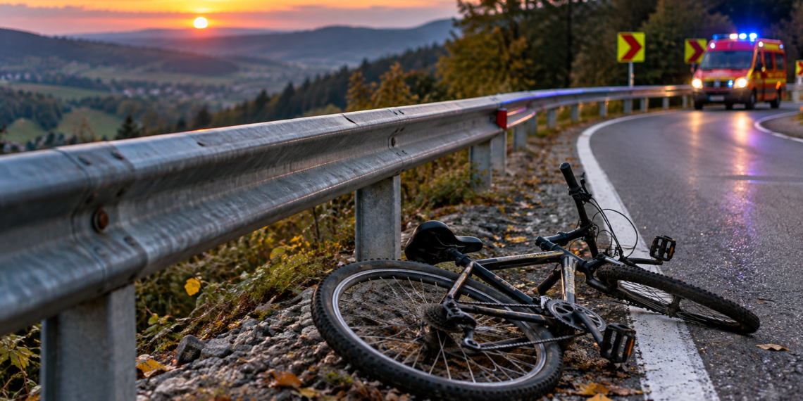 Biciclist de 66 de ani, proiectat peste parapet pe serpentinele dintre Uncești și Bunești. Frânele nu ar mai fi funcționat, iar etilotestul a indicat 0,76 mg/l