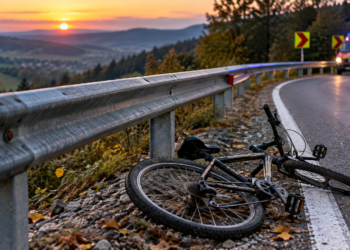 Biciclist de 66 de ani, proiectat peste parapet pe serpentinele dintre Uncești și Bunești. Frânele nu ar mai fi funcționat, iar etilotestul a indicat 0,76 mg/l