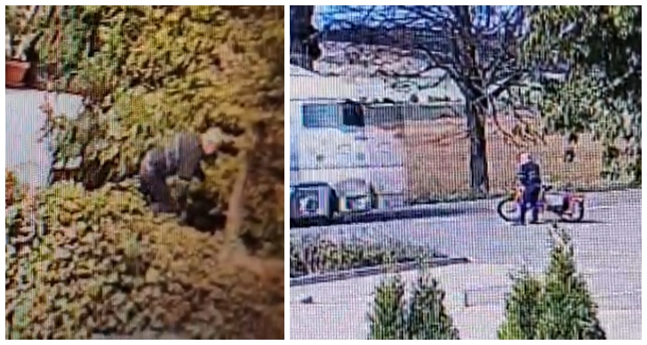 După ce a căzut ”ca împușcat” pe asfalt, s-a urcat pe bicicletă și a plecat la drum cu genunchii ”de gumă”, în zig-zag printre camioane și mașini