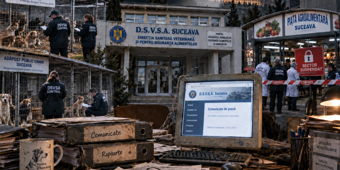 Și-au amintit care le este treaba sau asistăm la o răfuială? DSVSA Suceava a prins chef de ”lacăte” după ce Bucureștiul a intrat la adăpostul administrat de propriul angajat, fiul directorului adjunct