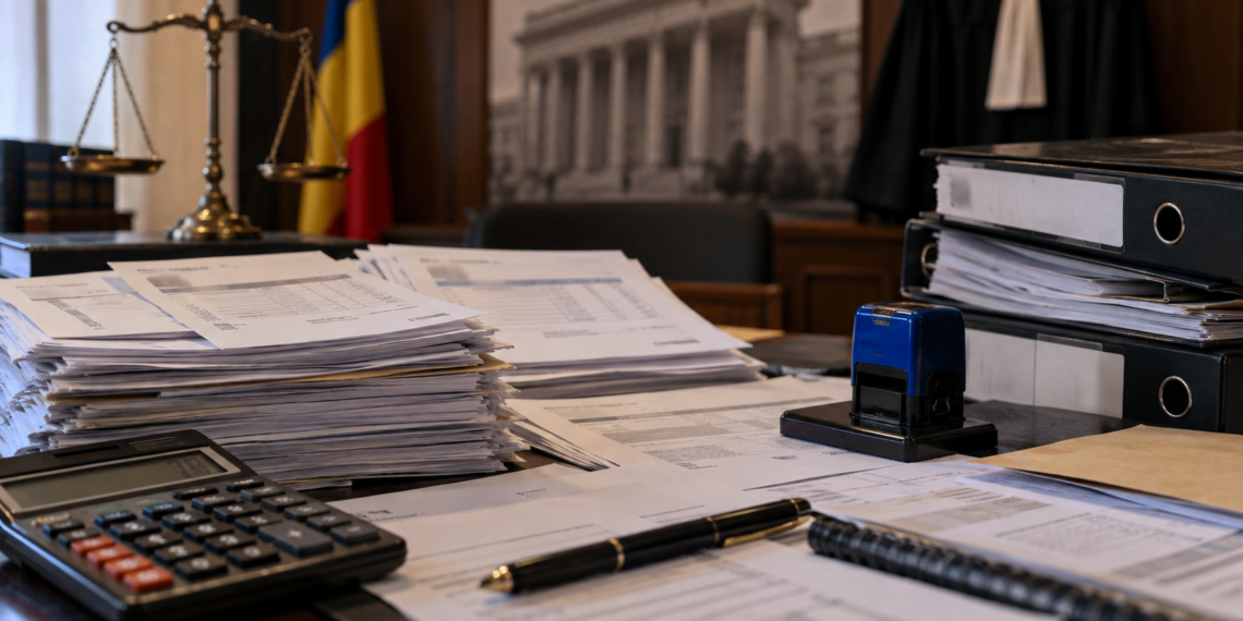 Firmă înființată cu identitate falsă și folosită pentru 18 facturi fictive. Dosarul de evaziune de peste 814.000 de lei, închis prin prescripție după peste 7 ani de proces