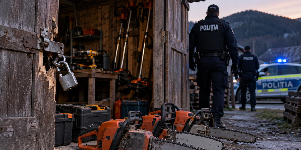Trei indivizi ar fi prădat de două ori o anexă din Vatra Dornei. Scule de circa 10.000 de lei au dispărut, iar doi dintre suspecți au ajuns în arest