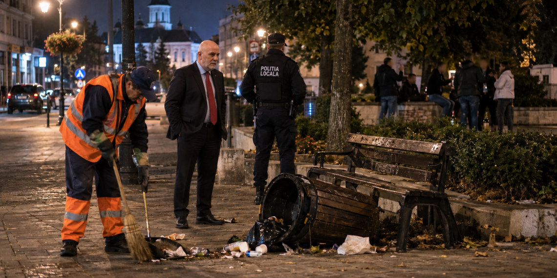 Primarul Sucevei schimbă foaia și anunță amenzi pentru cei care aruncă gunoaie și vandalizează orașul. Edilul a pus gând rău și ”găștilor zgomotoase” care ocupă spațiul public noaptea