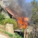 Casă din Sucevița, distrusă de un incendiu. Pagube de aproximativ 15.000 de euro, după un posibil scurtcircuit