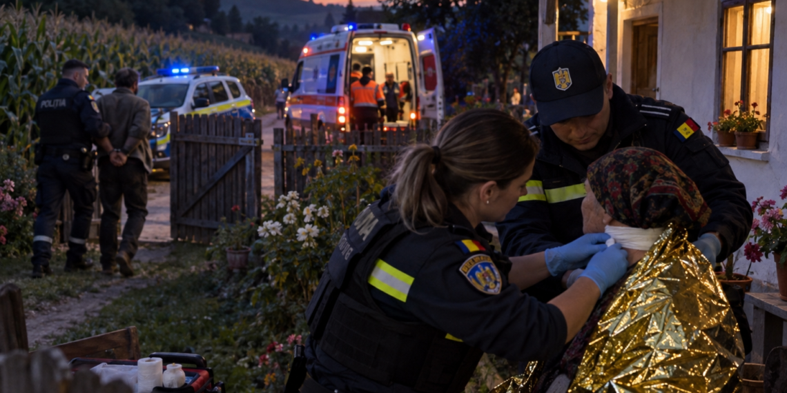 Individul care și-a înjunghiat mama în gât este un recidivist din Petia, eliberat din penitenciar în 2025 după o condamnare pentru omor. Femeia, salvată de polițiști după ce a reușit să fugă, să sune la 112 și să se ascundă într-un lan de porumb