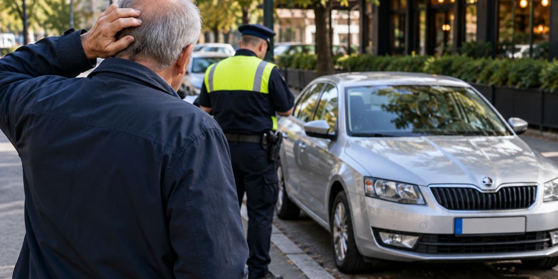 Și-a dat mașina ”furată”, dar uitase unde o parcase. Polițiștii au găsit autoturismul lângă Hennesy’s, iar proprietarul a primit o amendă de 4.000 de lei