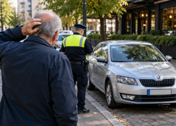 Și-a dat mașina ”furată”, dar uitase unde o parcase. Polițiștii au găsit autoturismul lângă Hennesy’s, iar proprietarul a primit o amendă de 4.000 de lei