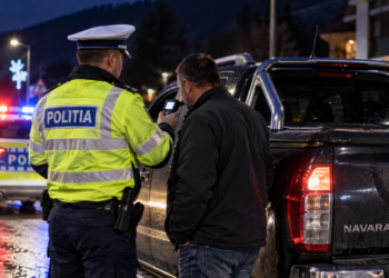 Plimbare sfârșită cu 24 de ore de reținere pentru un bărbat din Vatra Dornei. Polițiștii i-au stricat weekendul după ce l-au prins la volan cu 1,21 mg/l alcool pur în aerul expirat