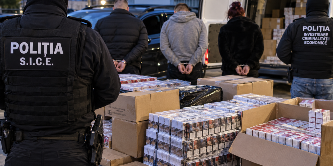 Trei persoane, puse sub control judiciar într-un dosar de contrabandă cu țigări. Aproape 150.000 de țigarete și două mașini, indisponibilizate