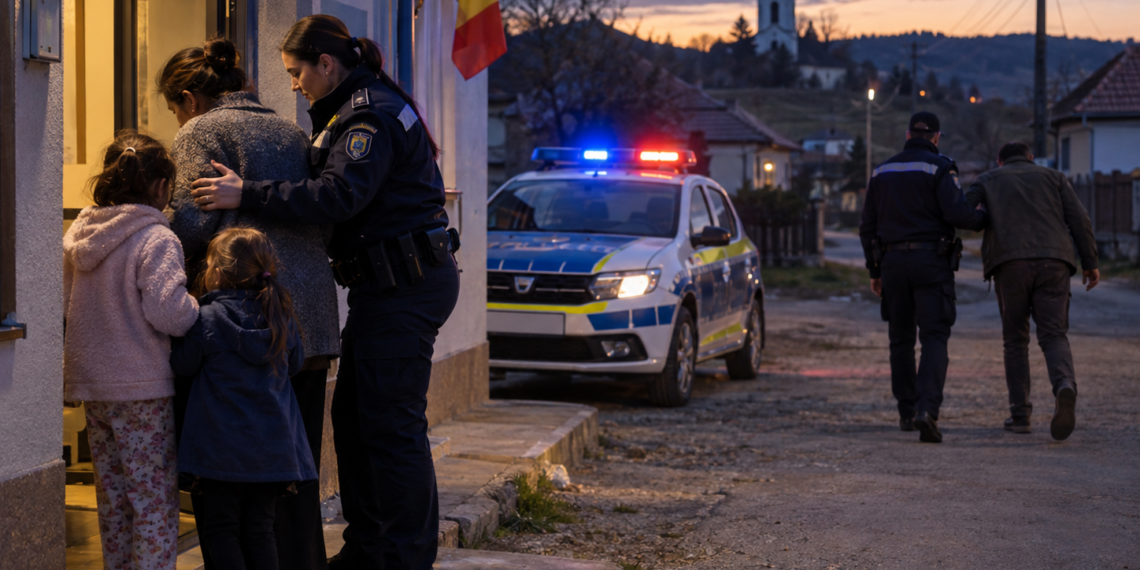 Femeie agresată de concubin la Moldova Sulița. Bărbatul băut a făcut scandal chiar lângă postul de poliție și a fost încătușat