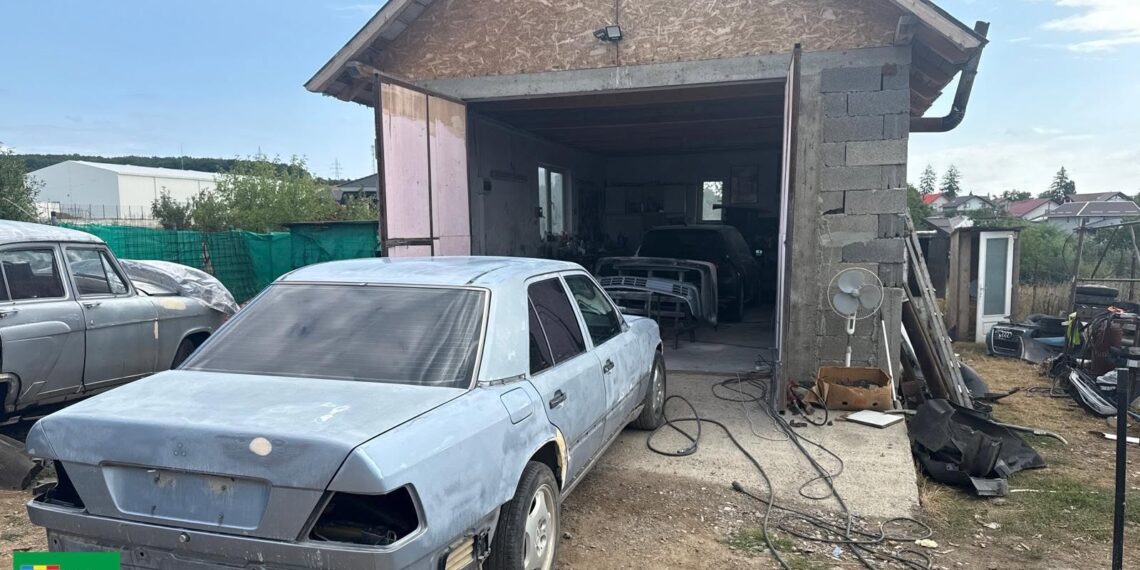 Service auto clandestin, descoperit de Garda de Mediu în municipiul Suceava. Activitatea a fost suspendată, iar proprietarul a primit amenzi de 25.000 de lei