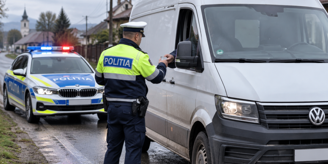 Șofer de 70 de ani, prins la Cajvana cu dreptul de a conduce suspendat. Avea o dovadă fără drept de circulație încă din 2023, când a fost depistat cu 0,57 mg/l alcool pur în aerul expirat