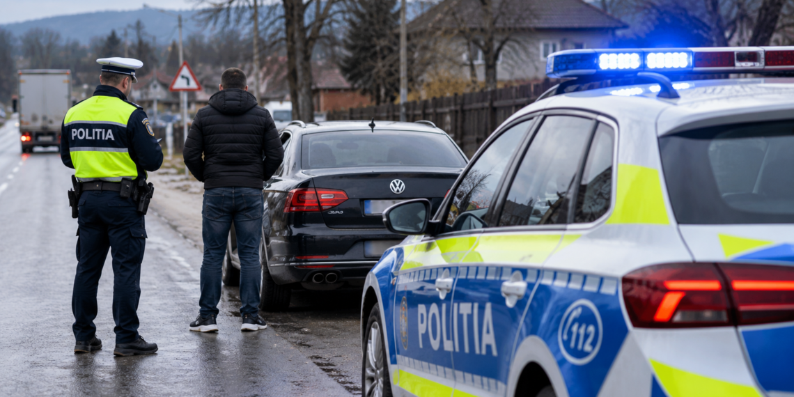 Urmărire în trafic între Arbore și Cajvana. Un șofer cu permisul suspendat a refuzat să oprească la semnalul polițiștilor