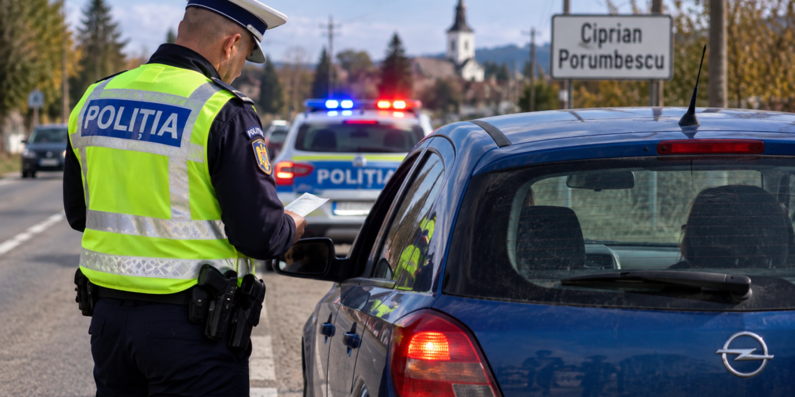 Femeie sancționată contravențional pentru lipsa RCA a autoturismului pe care îl conducea fără permis, la Ciprian Porumbescu