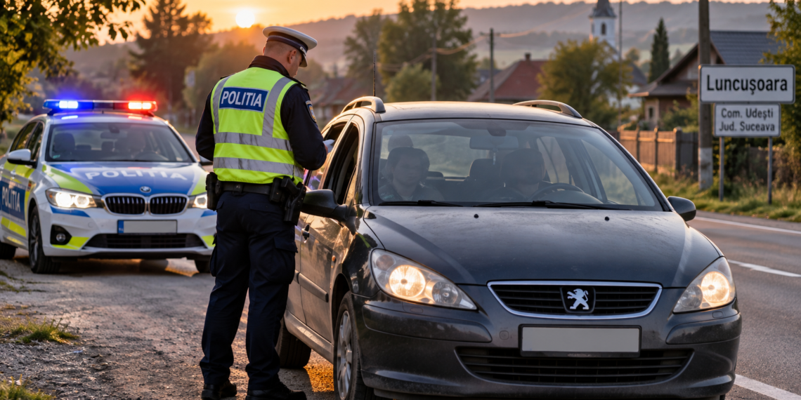 A început săptămâna cu stângul. Prins fără permis la volan, la primele ore ale dimineții, în Luncușoara