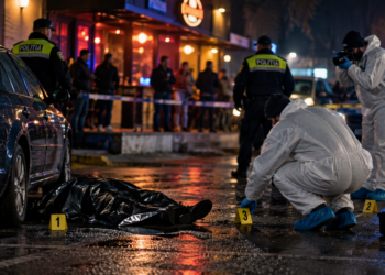 Tânăr de 25 de ani, găsit mort într-o parcare din Fălticeni, lângă un bar. Polițiștii au indicii că fusese lovit după un conflict