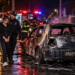 Când gelozia se aprinde la propriu. Tânără de 22 de ani, reținută după ce a incendiat mașina unui bărbat. S-ar fi răzbunat la beție