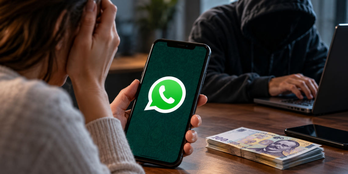 Escrocii i-au preluat contul de WhatsApp unei femei din Dărmănești și au cerut bani în numele ei. O cunoștință a crezut că vorbește cu victima și a transferat 3.640 de lei