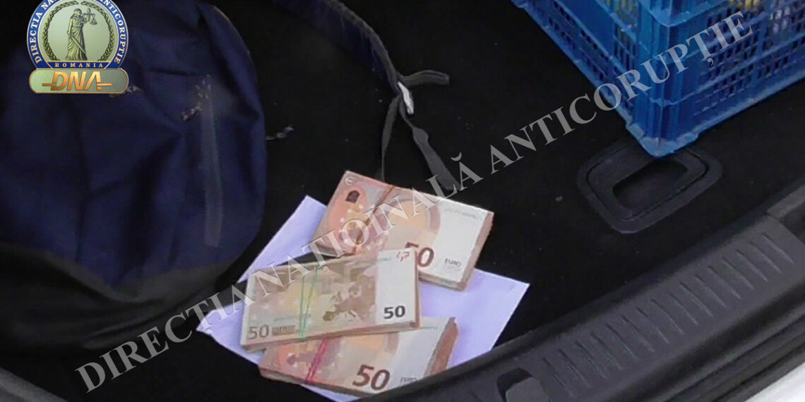 Flagrant DNA pentru 11.000 de euro. Un bărbat ar fi promis ”intrare” la șefi din ANAF și tratament favorabil la controale fiscale