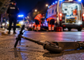 Trotinetist de 30 de ani, găsit inconștient pe asfalt la Siret. A căzut cu fața pe carosabil și avea 0,78 mg/l alcool pur în aerul expirat
