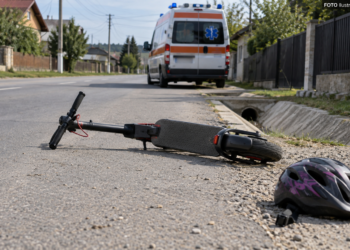 Fetiță de 12 ani din Salcea, ajunsă la UPU după ce a căzut cu trotineta. Mama acesteia a fost sancționată de polițiști