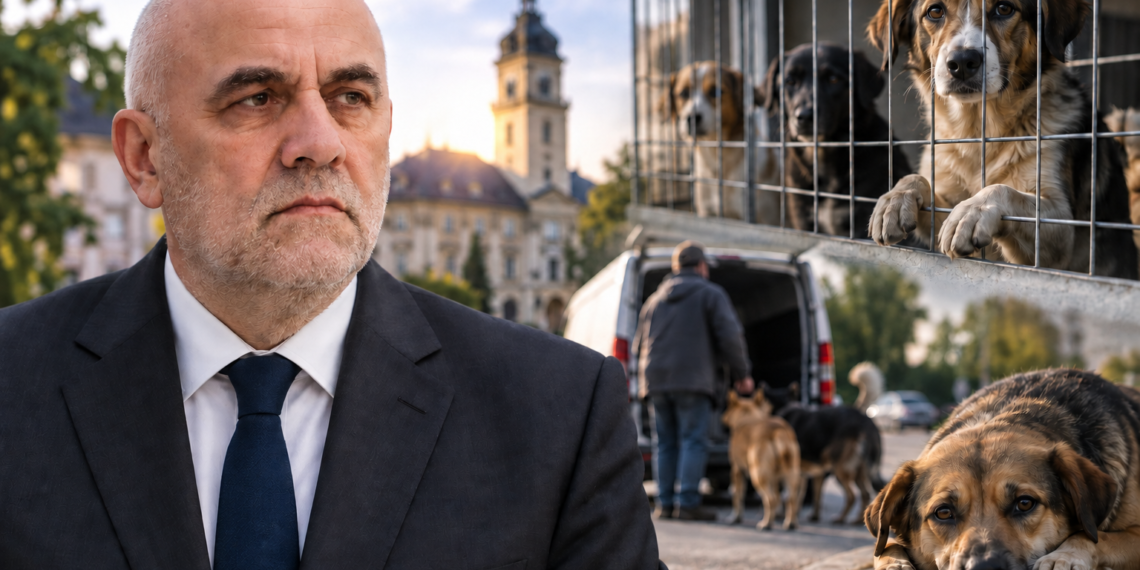 Primarul Sucevei, Vasile Rîmbu, declară război celor care abandonează câini în Suceava: ”Poliția Locală are ordin clar să monitorizeze fiecare transport clandestin”
