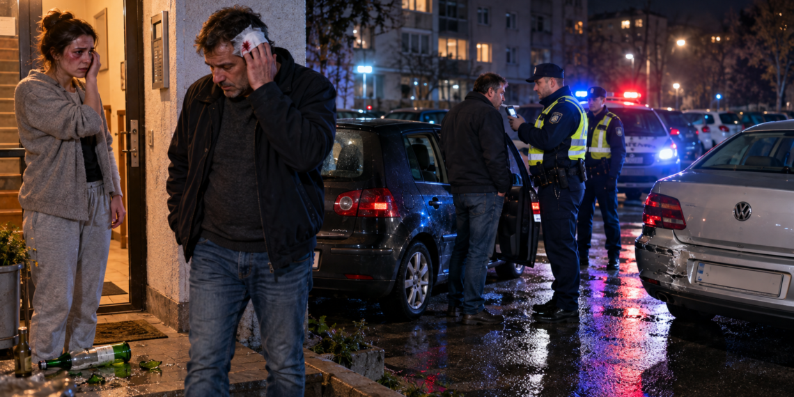 Scandal conjugal de pomină într-un apartament din Suceava! O femeie s-a întors de la serviciu și și-a găsit soțul cu băutura-n freză, fără să fi făcut curățenie în casă. Când i-a reproșat că a băut în loc să facă treabă, acesta a pălmuit-o, iar ea i-a dat cu o sticlă în cap. Individul a plecat beat cu mașina și a provocat un accident