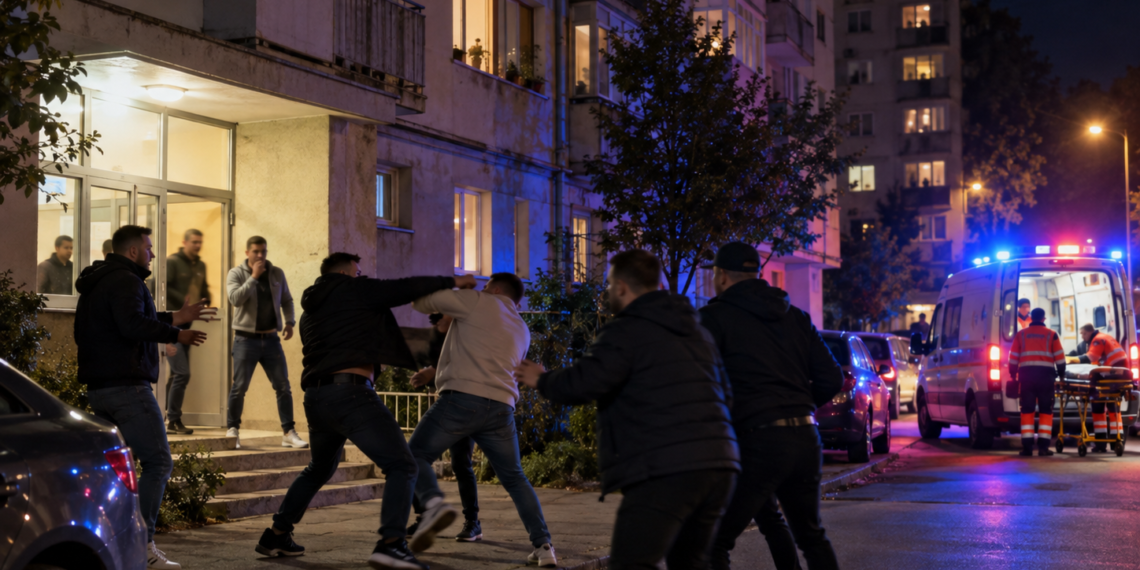 Scandal după miezul nopții la Fălticeni. După ce le-a atras atenția unor tineri că fac gălăgie, un locatar a fost ”invitat” să coboare să discute cu ei și s-a ales cu o bătaie. Victima a ajuns la spital, iar agresorul în arest