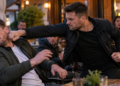 Un bărbat a fost reținut după ce a lovit fără motiv un client aflat pe terasa restaurantului ”Hanul lui Mujdei” din Vatra Dornei. Victima nu a vrut să depună plângere