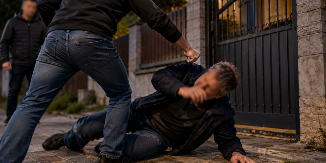 Lovit cu pumnul în fața propriei porți, un bărbat a căzut cu capul pe pavaj și a murit după 17 zile. Individul acuzat de agresiune, trimis în judecată
