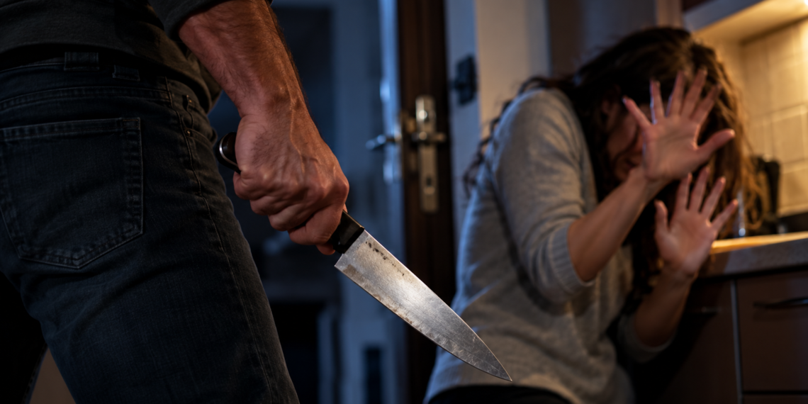 Cinci ani și două luni de închisoare pentru un individ care și-a înjunghiat fosta iubită în gât, după ce femeia a refuzat să se împace cu el. Intrase peste ea în apartament