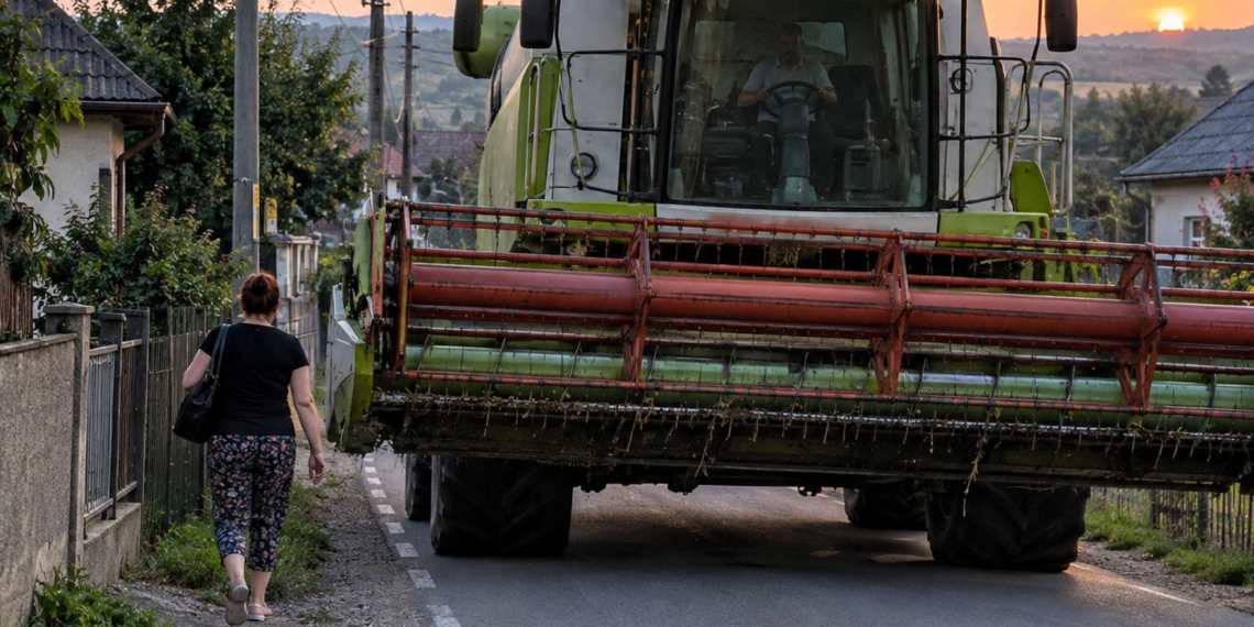 O combină agricolă a lovit o femeie care mergea regulamentar pe marginea drumului, la Zvoriștea. Utilajul nu era nici înmatriculat, nici înregistrat