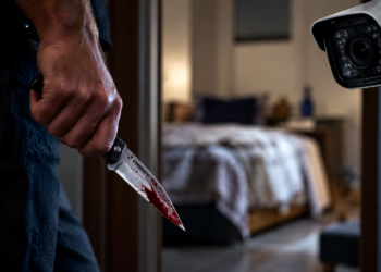 Închisoare cu suspendare atât pentru portughezul care l-a înjunghiat în gât pe nepotul iubitei sale, cât și pentru victimă. Gelozia se aprinsese după o întrunire stropită cu alcool. Imaginile surprinse de camera de supraveghere din dormitor au ajuns probe în dosar