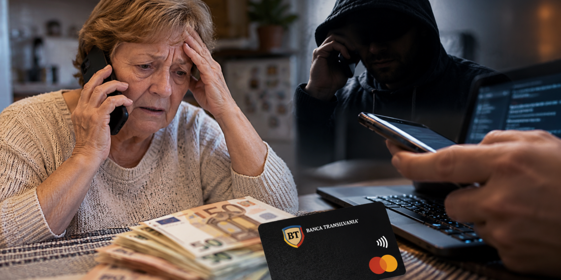 O suceveancă de 67 de ani a rămas fără 5.320 de euro după ce a fost sunată de falși angajați ANAF și Banca Transilvania. Banii au ajuns în contul unei firme din India
