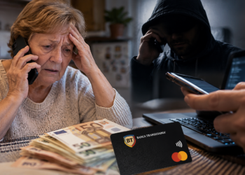 O suceveancă de 67 de ani a rămas fără 5.320 de euro după ce a fost sunată de falși angajați ANAF și Banca Transilvania. Banii au ajuns în contul unei firme din India