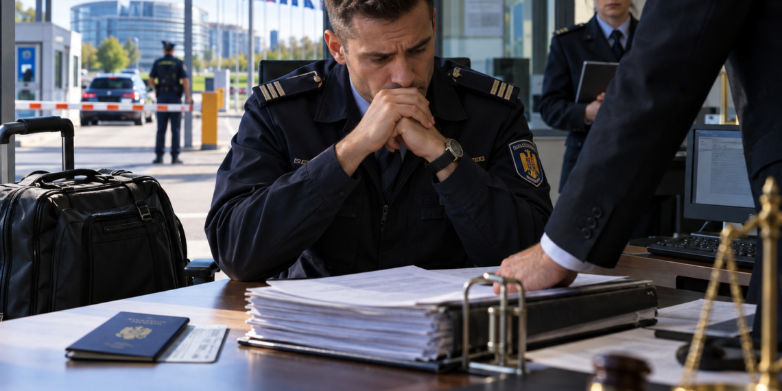 Polițist de frontieră din Suceava, cercetat de DIICOT pentru contrabandă și abuz în serviciu, vrea să plece la Frontex pe cinci ani. Șefii îi blochează plecarea