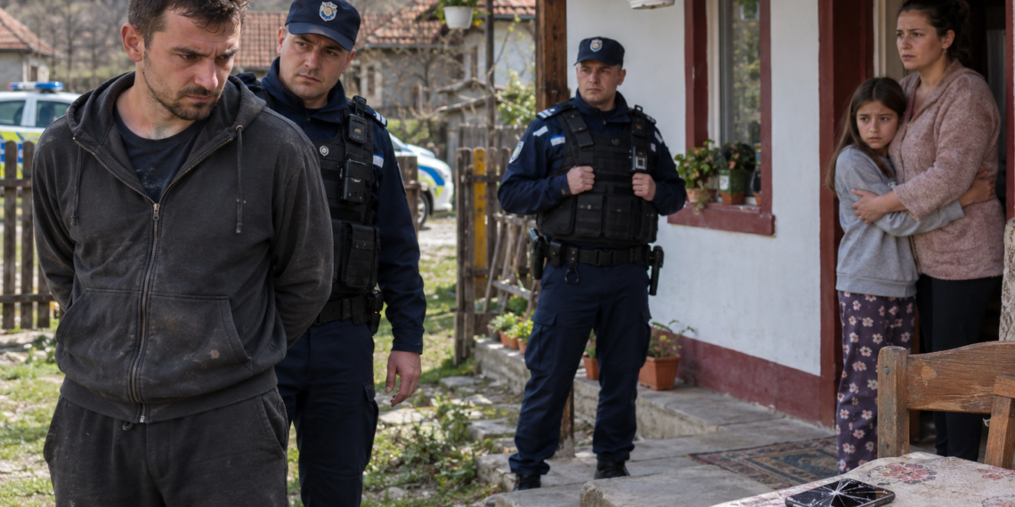 Scandal de gelozie într-o familie cu patru copii. Un bărbat și-a bruscat soția, i-a distrus telefonul și a jignit-o pe fiica lor de 11 ani. Polițiștii l-au evacuat din locuință