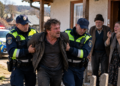 Întors de la muncă din Germania, un bărbat din Ulma s-a luat la ceartă cu sora și tatăl său pentru un teren. Polițiștii l-au încătușat și l-au evacuat din locuință