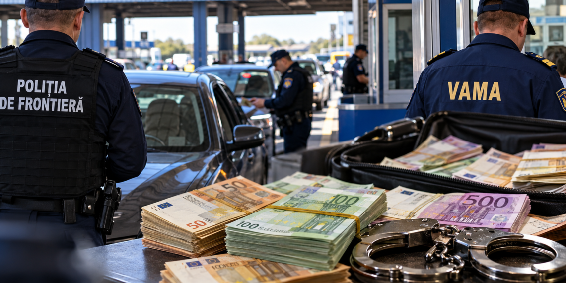 Șefi, polițiști de frontieră și vameși de la Halmeu, acuzați de DNA că ar fi pus la punct o ”fabrică” de șpagă. Peste 300.000 de euro, găsiți la percheziții. Cum ar fi fost colectați și împărțiți banii